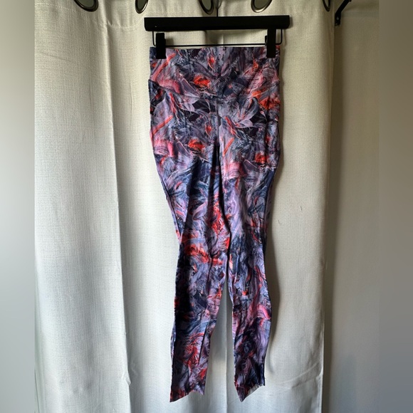 Lululemon Base Pace High-Rise Running Tight 28" *Brushed Nulux Purple Multi Sz8 - Picture 8 of 13